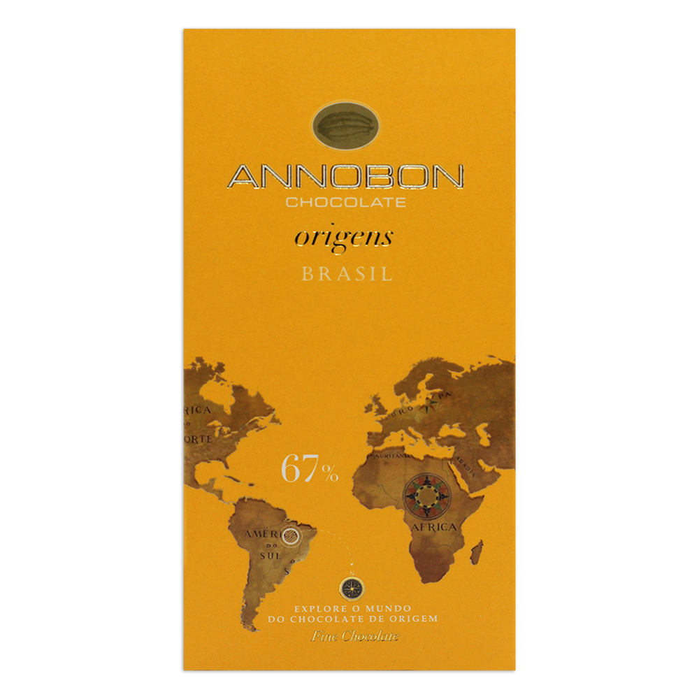 Chocolate Negro Brasil 67%